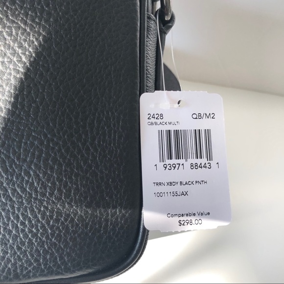 Coach Marvel Black Panther Crossbody Flight Bag - Picture 10 of 10